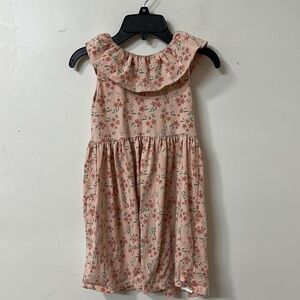 Floral Pink Kids Dress lucky penny